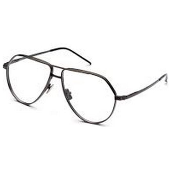 Italia Independent Occhiali da Vista Dominique 5252 Superthick Grigio Scuro per Uomo Design Minimal e Comfort Innovativo