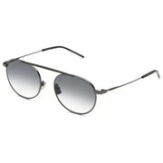 Italia Independent Occhiali da Sole Mod Chandler 0313 Supert Grigio Scuro Unisex con Design Minimal ed Elegante