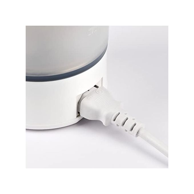 Girmi BL03 Bollitore Pieghevole in Silicone 0.6 Litri 600W Cavo Removibile