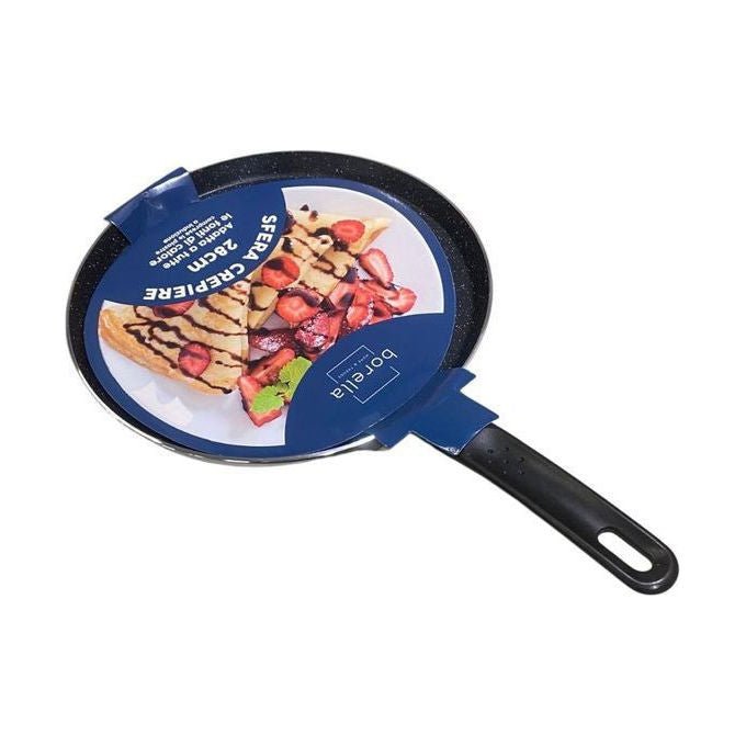 Borella 25492 Sfera Crepiera Alluminio diametro 28 cm Induzione
