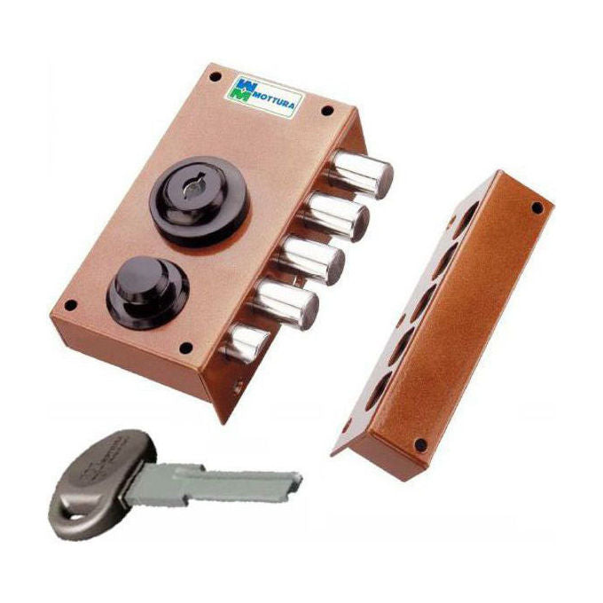 Mottura Serratura Sicurezza Semplice Dx Pompa Scrocco 30416