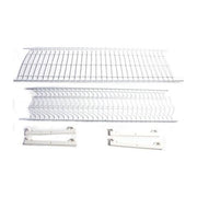 Scolapiatti Acciaio Plasticato Cm 86X23