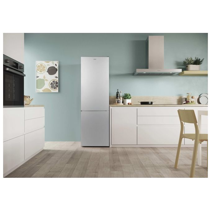 Candy CCG3L517ES City Combi Frigorifero Combinato 262 L 176 cm Classe E 39 dB Low Frost Inverter colore Argento