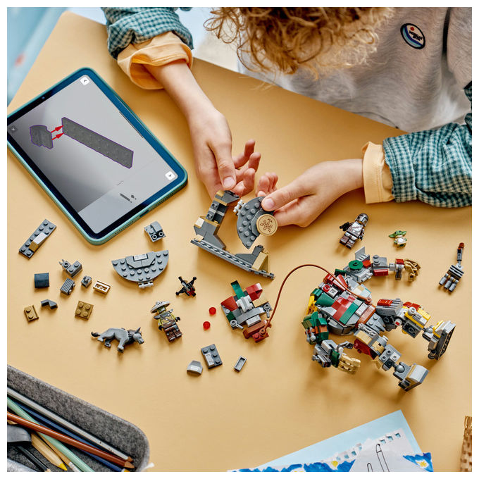 Lego 75451 Resa dei Conti con il Droide Sentinella al Palazzo di Jabba Set da Costruzione con 4 Personaggi 415 Pezzi colore Multicolore