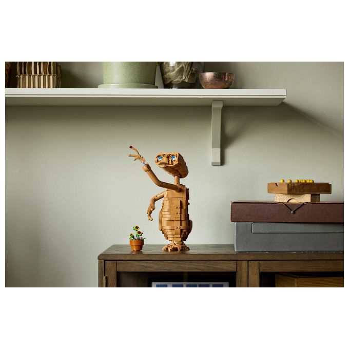 Lego 21370 LEGO Ideas Kit Modellismo per Adulti con Figura Aliena Fiori Finti e Mattoncino Luminoso colore Multicolore