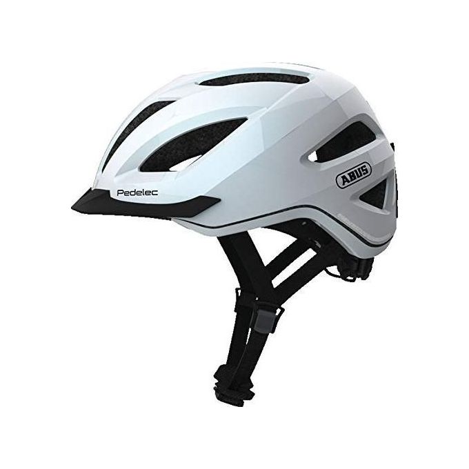 Abus Casco Bicicletta Urban Pedelec 1.1 Pearl White taglia M