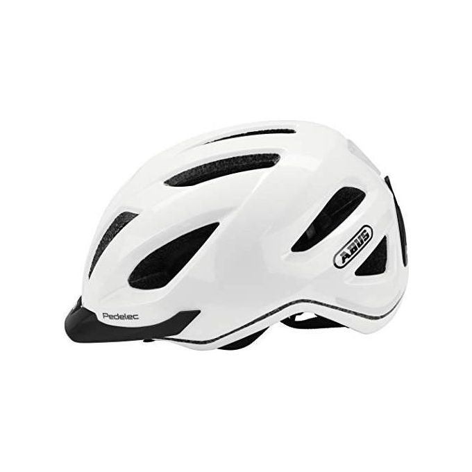 Abus Casco Bicicletta Urban Pedelec 1.1 Pearl White taglia M