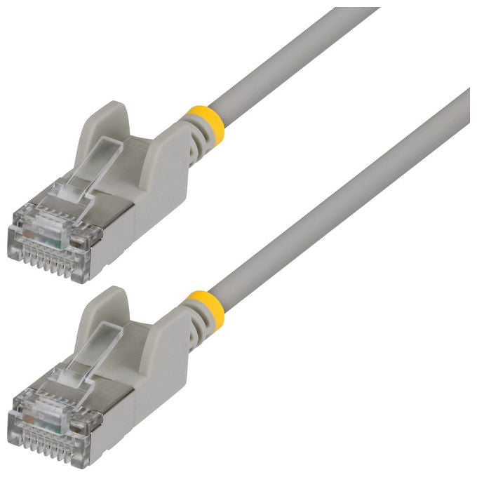 StarTech.com N6APATSTP34GRS80CM Cavo di rete Cat6a U-FTP RJ-45 M a RJ-45 M 0,8 m 10 Gbps rame isolato grigio