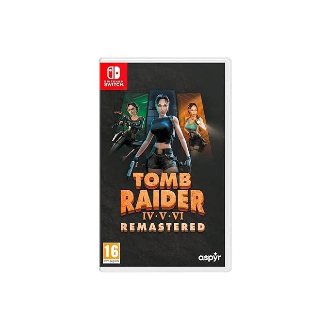 Aspyr Media Tomb Raider IV-VI Remastered Starring Lara Croft Deluxe Edition Nintendo Switch