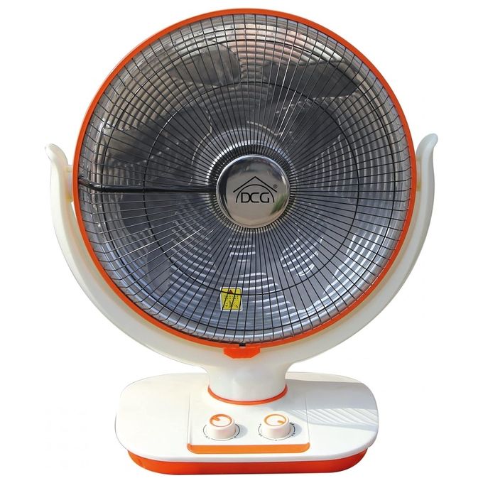 DCG SA9660N Stufa Carbonio Carbon Crystal 900W 40cm Oscillante