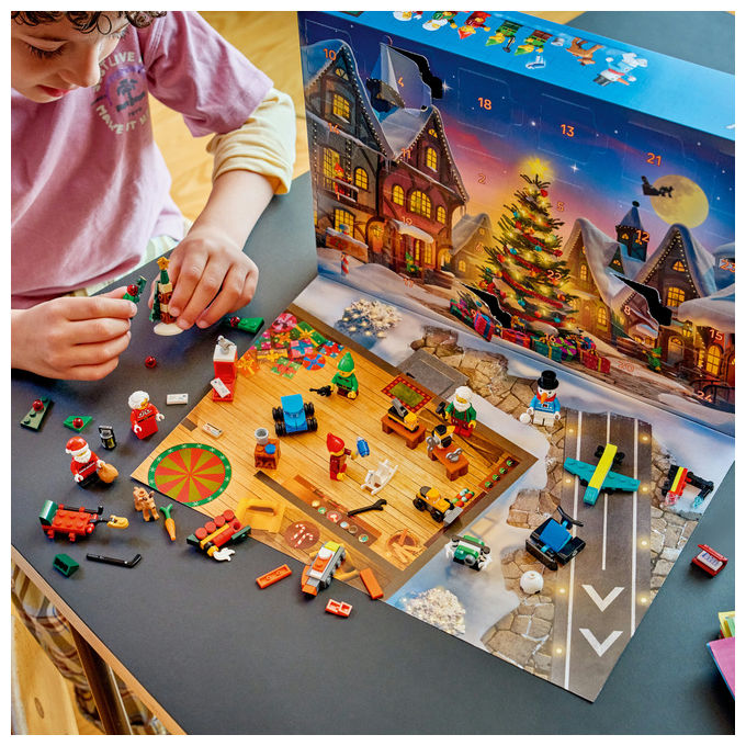Lego 60510 Calendario dell'Avvento 2026 Set da Costruzione con 24 Sorprese 252 Pezzi colore Multicolore