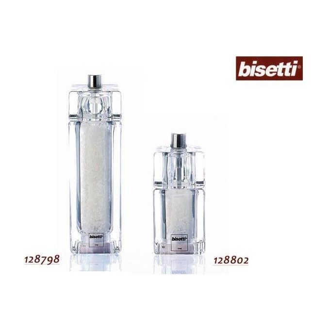 Bisetti Macinasale quadrato in acrilico 14,5cm