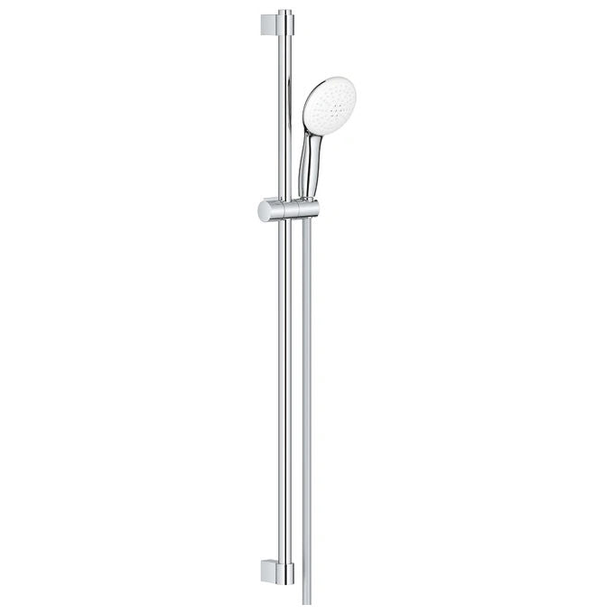 Grohe 27646003 Tempesta 110 Set Asta Doccia 2 Getti Rain e Jet Lunghezza Doccetta 900 mm Tubo 1750 mm colore Cromo