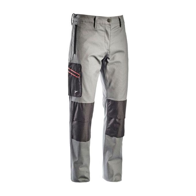 Diadora Pantalone Stretch Grigio M Winter Flyer