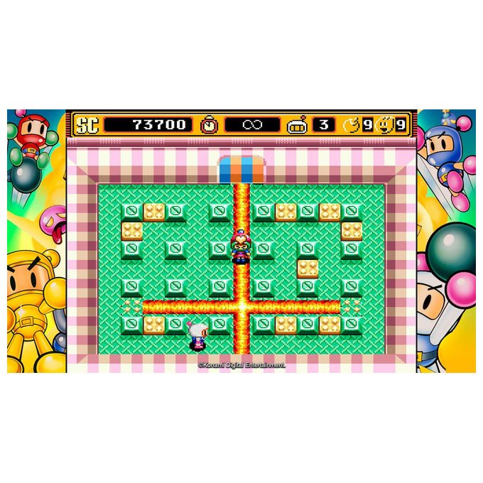 Red Art Games 8375187 Super Bomberman Collection Gioco per Nintendo Switch Supporto Fisico Multigiocatore Offline Fino a 4 Giocatori colore Nero