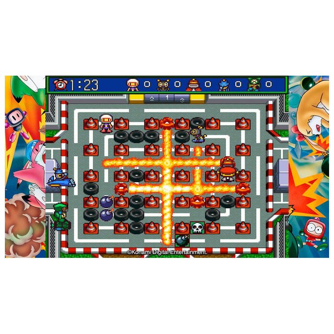 Red Art Games 8375194 Super Bomberman Collection Videogioco Collezione PlayStation 5 7 Titoli Inclusi Multigiocatore Offline colore Nero