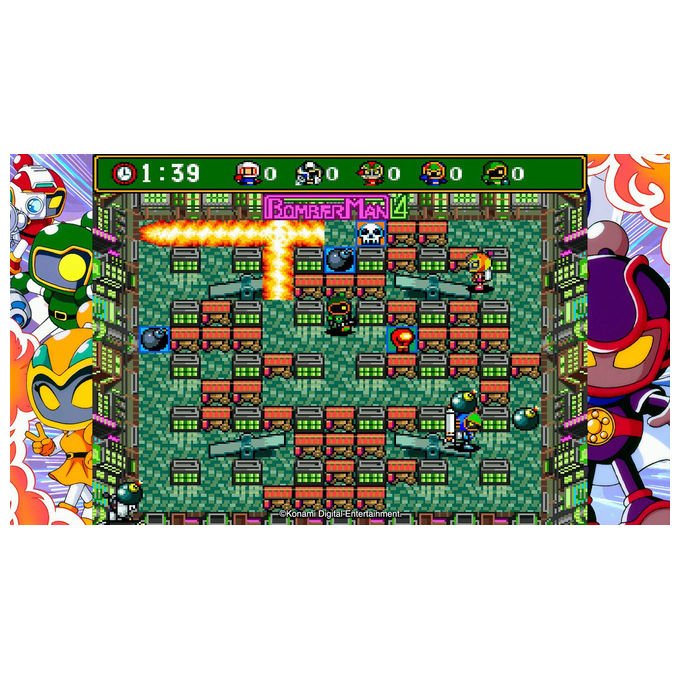 Red Art Games 8375194 Super Bomberman Collection Videogioco Collezione PlayStation 5 7 Titoli Inclusi Multigiocatore Offline colore Nero