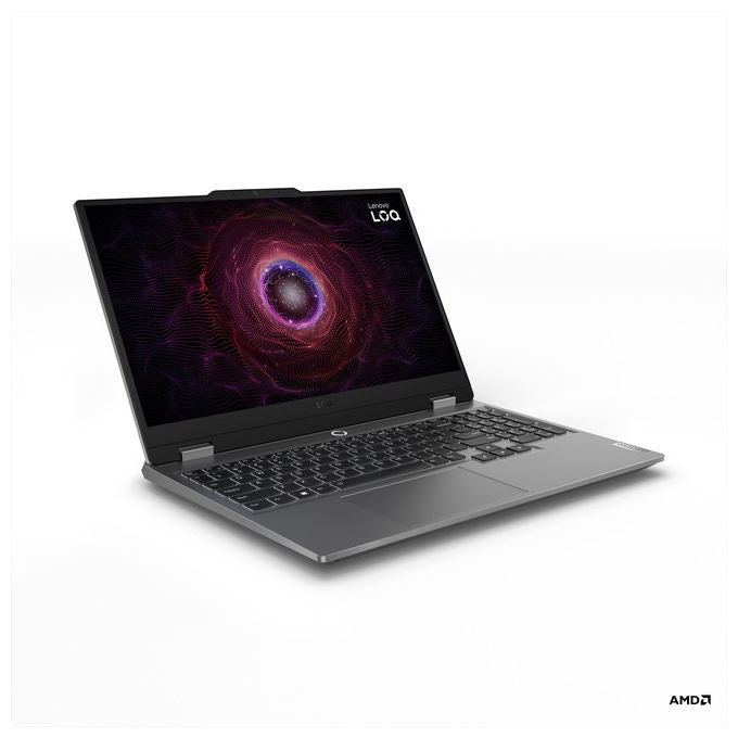 Lenovo 83DX00FUIX LOQ Notebook Gaming Display 15.6'' FHD 1920x1080 Processore AMD Ryzen 7 7445HS RAM 16 GB SSD 512 GB Scheda Grafica NVIDIA GeForce RTX 4050 6 GB Windows 11 Home colore Grigio