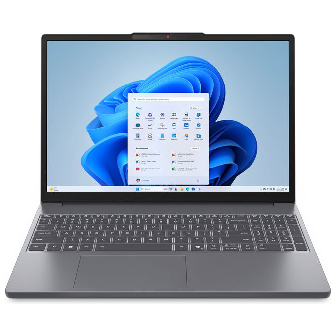 Lenovo 83K70129IX IdeaPad Slim 3 Notebook Display 15.3'' WUXGA 1920x1200 Processore AMD Ryzen 5 150 RAM 16 GB SSD 512 GB Grafica Integrata Windows 11 Home colore Grigio
