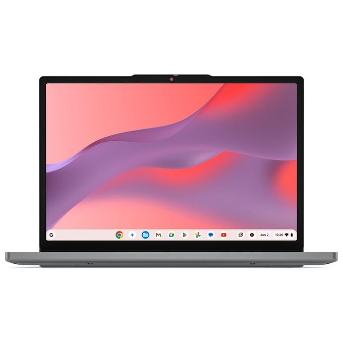 Lenovo 83SX0044IX Notebook Chromebook Display 14.0'' WUXGA 1920x1200 Processore MTK M 540 RAM 4GB SSD 64GB Chrome OS colore Grigio