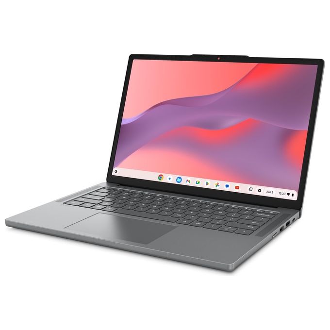Lenovo 83SX0044IX Notebook Chromebook Display 14.0'' WUXGA 1920x1200 Processore MTK M 540 RAM 4GB SSD 64GB Chrome OS colore Grigio