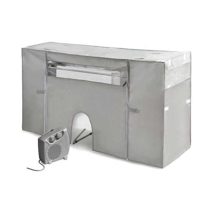 Rayen Custodia Stendipanni 105x56x106cm Ideale per Organizzare e Proteggere il Tuo Stendibiancheria da Polvere e Umidita'