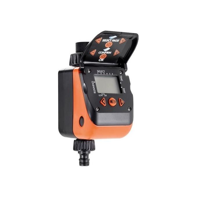 Claber Programmatore Irrigazione da Rubinetto Video 6 Plus con Display Digitale 6 Programmi Giornalieri Gardenlife