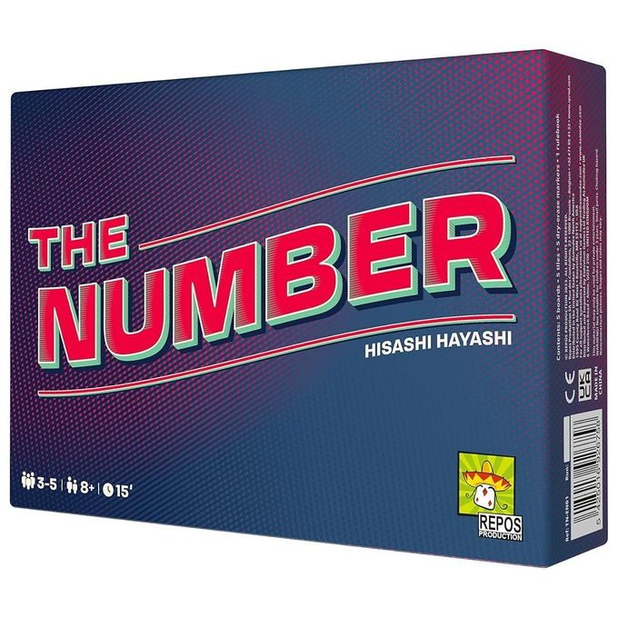 Asmodee The Number Gioco da Tavolo