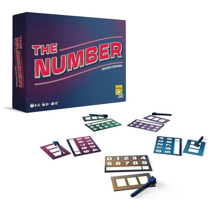 Asmodee The Number Gioco da Tavolo