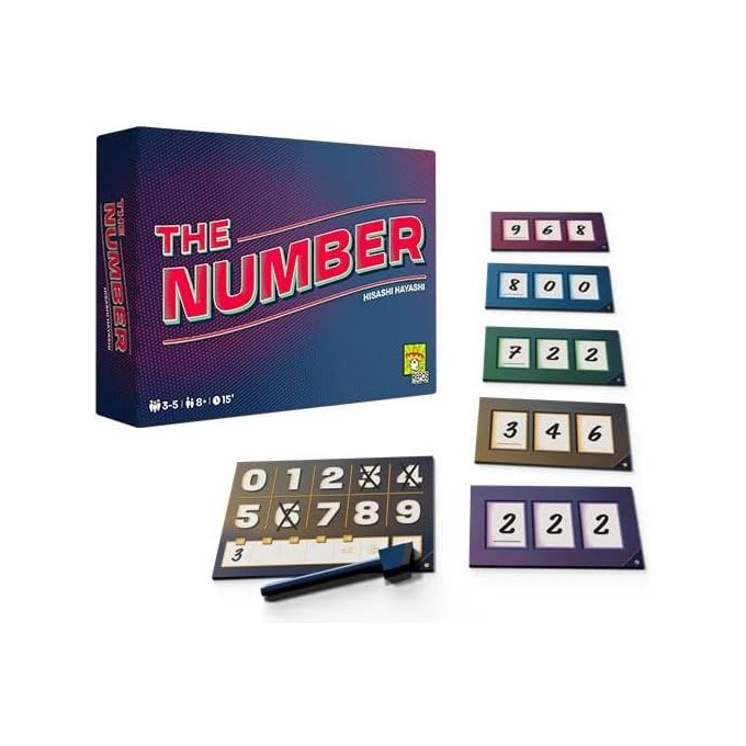 Asmodee The Number Gioco da Tavolo