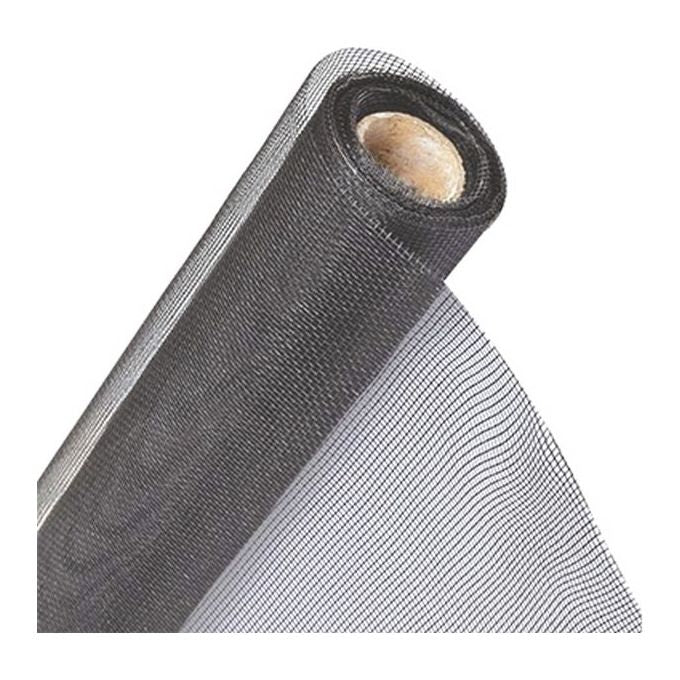 Brixo Zanzariera Fibra Grigio H.100cm Ml.50