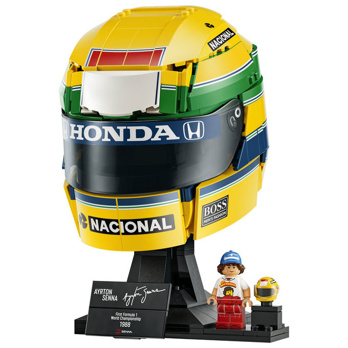 Lego 43024 Casco Ayrton Senna Set da Costruzione 931 Pezzi colore Multicolore