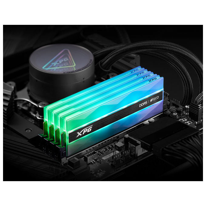 XPG AX5U6400C3216G-DCLANRSG LANCER NEON memoria 32 GB 2 x 16 GB DDR5 6400 MHz CL32 1.4 V colore Grigio