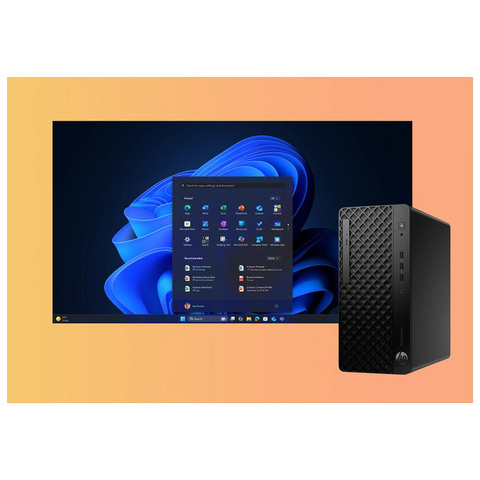 HP E07K2AT ProDesk 4 Tower G1i PC-stazione di lavoro Intel Core Ultra 5 235 24 GB DDR5 1 TB SSD colore Nero
