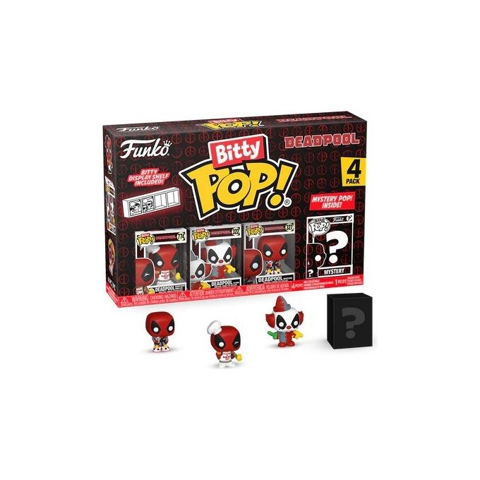 Funko Pop! Bitty Pop 4 Pack Deadpool Bbq Master