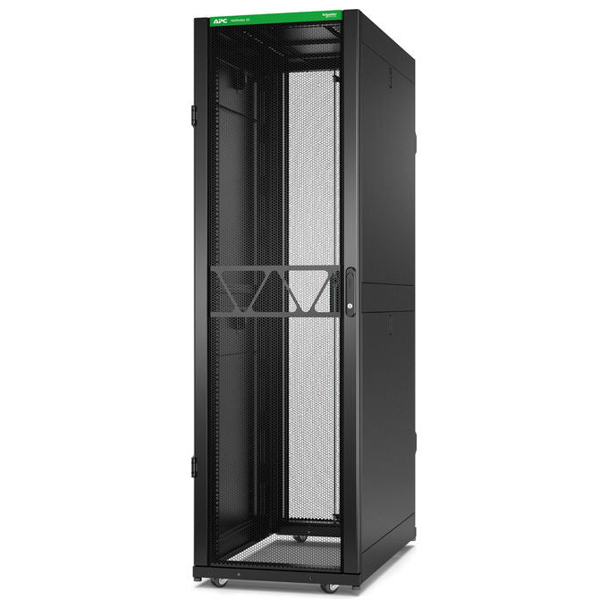 APC AR3100B2 NetShelter SX Gen 2 Armadio Rack 42U Capacita' 1814 Kg Pannelli Laterali Inclusi Piedini Regolabili Apertura Porta 270° colore Nero