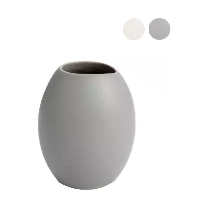 Tescoma Vaso Fiori Stones Grigio 13x9.5x23cm Fancy