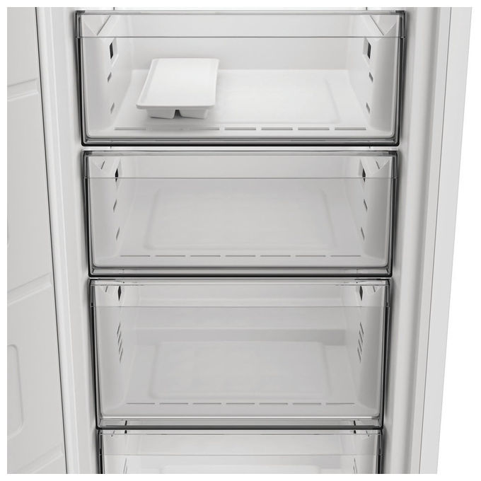 Whirlpool WHMFF6312XP4 Congelatore Verticale 286 L 186.5 cm Classe E 34 dB No Frost Porte Reversibili (59.7x70.9x186.5 cm) colore Acciaio inox