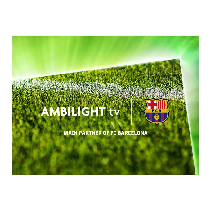 Philips tv QLED 4K 85 pollici, 85PUS8510-12, Ambilight, Smart TV Titan OS, Dolby Atmos, HDR10+, HDMI 2.1, nero