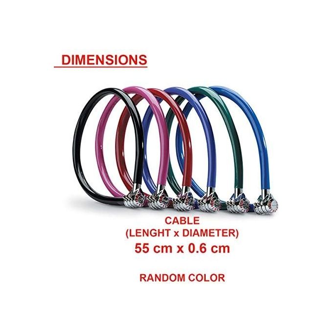 Master Lock 8631 Fixed Combination Cable Lock