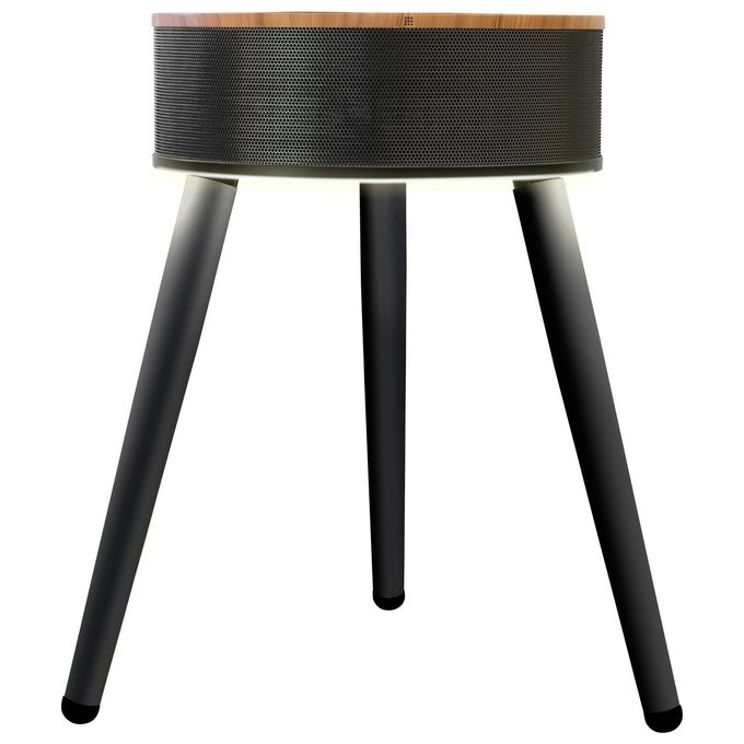 Unold 86545 Riscaldatore ambiente elettrico con ventilatore 2000 W Ceramica con telecomando e timer colore Nero Legno