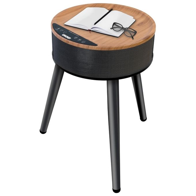 Unold 86545 Riscaldatore ambiente elettrico con ventilatore 2000 W Ceramica con telecomando e timer colore Nero Legno