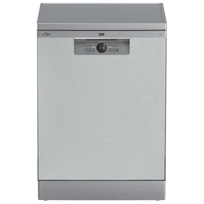BEKO BDFN26430X Lavastoviglie Libera Installazione 14 Coperti Classe Energetica D 6 Programmi Mezzo Carico Flessifibile 59.8 cm PearlInox