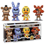 Funko 95660 Pop! Games Five Nights At Freddy's 4PK Figura in Vinile da Collezione 4 Figure Freddy Bonnie Chica Foxy colore Multicolore