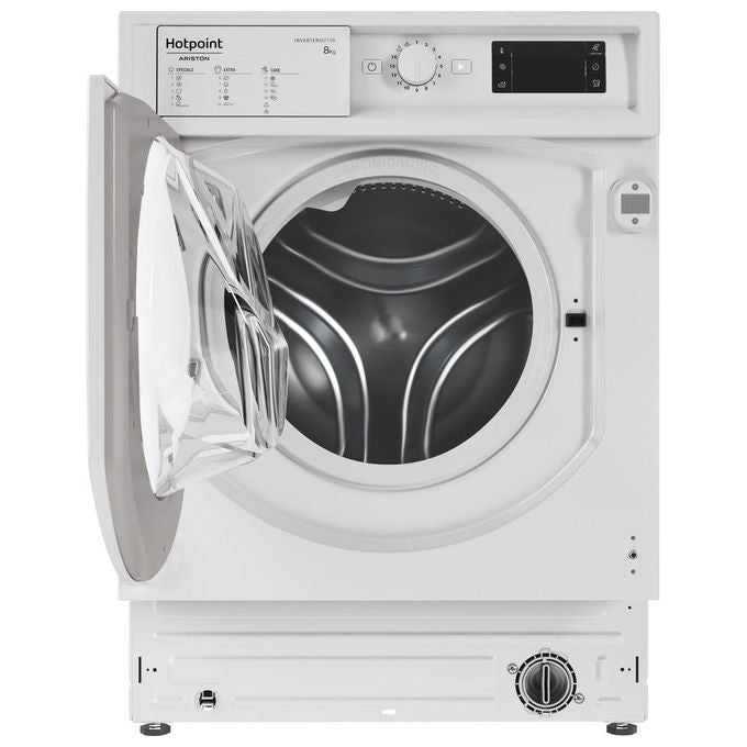 Hotpoint 869991732830 BI WMHG 8146 EU Lavatrice da incasso 8 Kg 1400 rpm Classe A Tecnologia Inverter (59.5x54.5x81.5 cm) colore Bianco