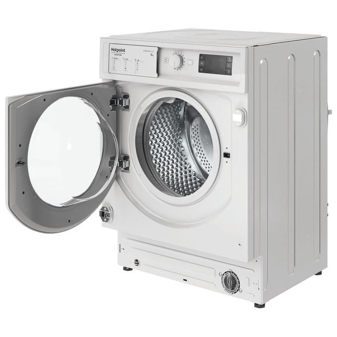 Hotpoint 869991732830 BI WMHG 8146 EU Lavatrice da incasso 8 Kg 1400 rpm Classe A Tecnologia Inverter (59.5x54.5x81.5 cm) colore Bianco