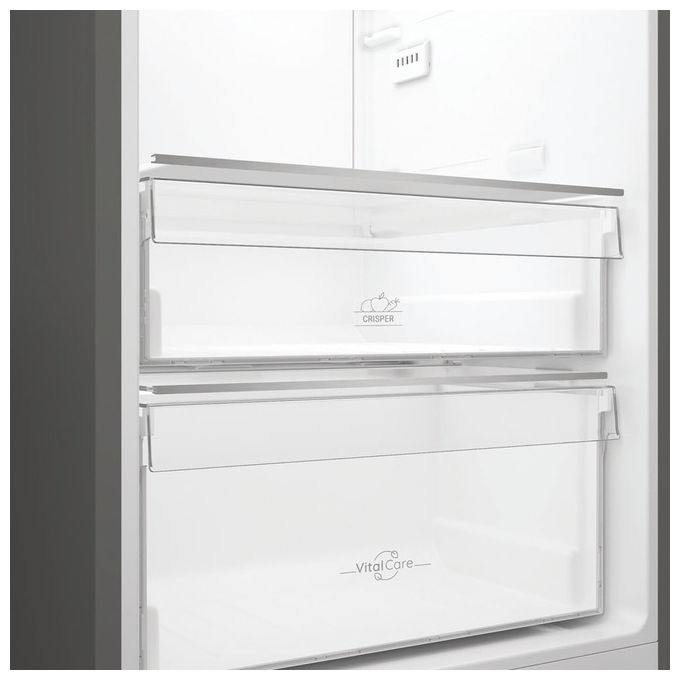 Hotpoint 869993312210 HPMLS 1411 Frigorifero a libera installazione 367 L 171.4 cm Classe E 38 dB Funzione Super Cool (171.4x59.5x70 cm) colore Acciaio inox