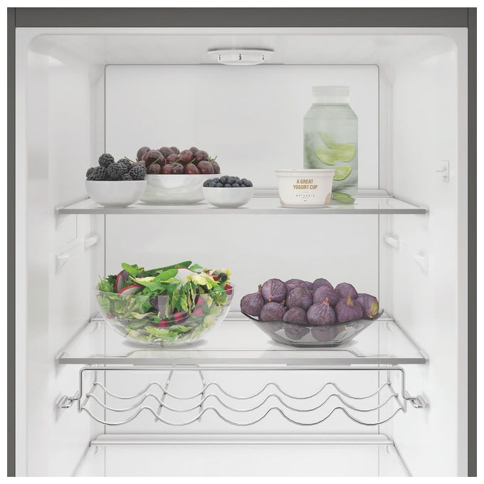 Hotpoint 869993312210 HPMLS 1411 Frigorifero a libera installazione 367 L 171.4 cm Classe E 38 dB Funzione Super Cool (171.4x59.5x70 cm) colore Acciaio inox