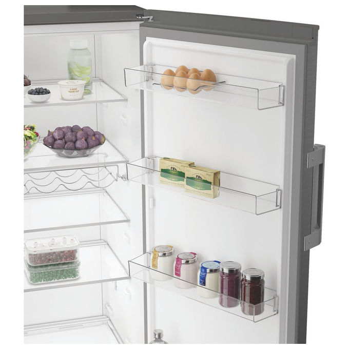 Hotpoint 869993312210 HPMLS 1411 Frigorifero a libera installazione 367 L 171.4 cm Classe E 38 dB Funzione Super Cool (171.4x59.5x70 cm) colore Acciaio inox