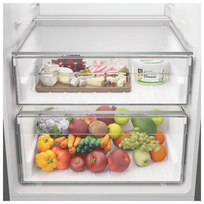 Hotpoint 869993312210 HPMLS 1411 Frigorifero a libera installazione 367 L 171.4 cm Classe E 38 dB Funzione Super Cool (171.4x59.5x70 cm) colore Acciaio inox